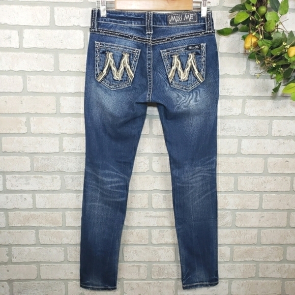 MISS ME Denim Skinny Jeans M Series Size 25 - Picture 1 of 11